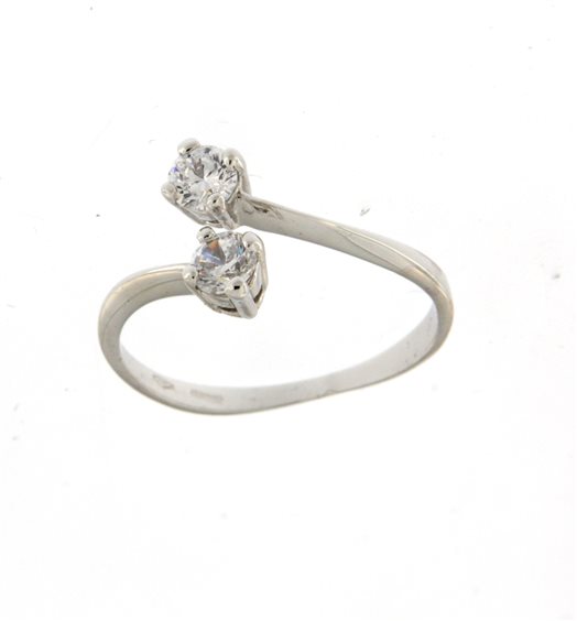 Anillo Soranzo Gioielli Mujer Pietre Sintetiche in Oro blanco Zircone DZ10318065 - DZ10318065